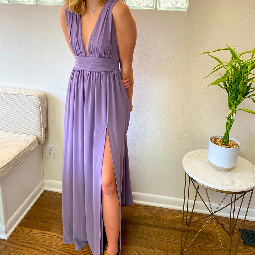 Beautiful lavender PROM DRESS